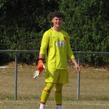 Goalkeeper in yellow